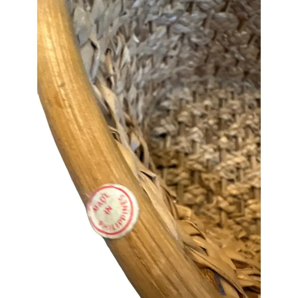 Handmade vintage handwoven